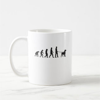 Caneca De Café Deutsch Drahthaar Evolution Alemão Com Cabeção