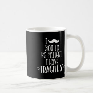 Caneca De Café Devo Bigodear Que Você Seja Paciente Tenho Criança