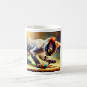 Caneca De Café Devon Rex Cat
