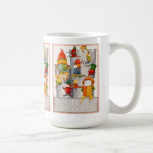 Caneca De Café DEZ SENHORAS, UMA TONGA Branca ALTA DE LIDERANÇA