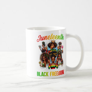 Caneca De Café Dezembro de 2024 Celebra a Liberdade Negra Histo 1