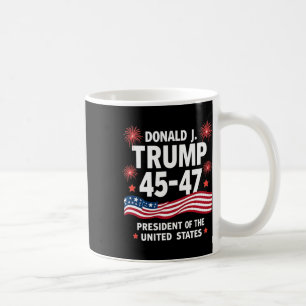 Caneca De Café Dia 3 da Inauguração do 47º Presidente Donald Trum