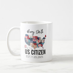 Caneca De Café Dia da Cidadania Americano – Orgulhoso por Ser Ame