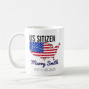 Caneca De Café Dia da Cidadania Americano – Orgulhoso por Ser um