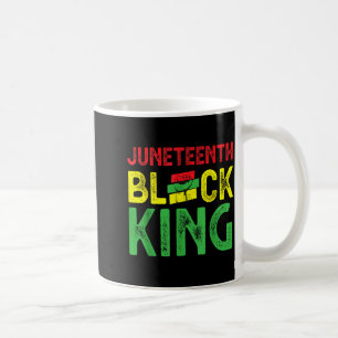 Caneca De Café Dia da emancipação do rei negro do mês de juneteen