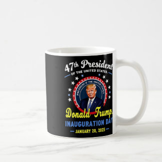 Caneca De Café Dia da Inauguração do Presidente Donald Trump