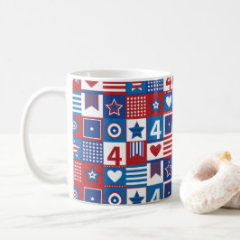 Caneca De Café Dia da Independência 4 de julho de 2023 Estados Un