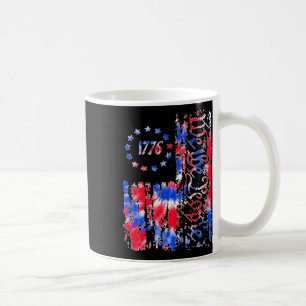 Caneca De Café Dia da Independência Bandeira Americana Patriótica