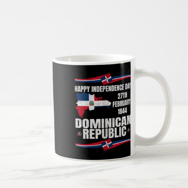 Caneca De Café Dia da Independência Celebração da República Domin (Direita)