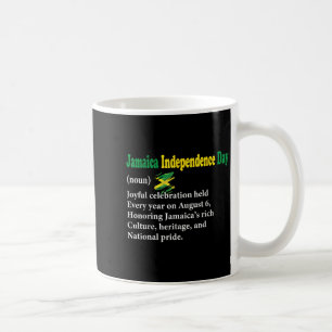 Caneca De Café Dia da Independência Jamaica Definição Mulheres 63