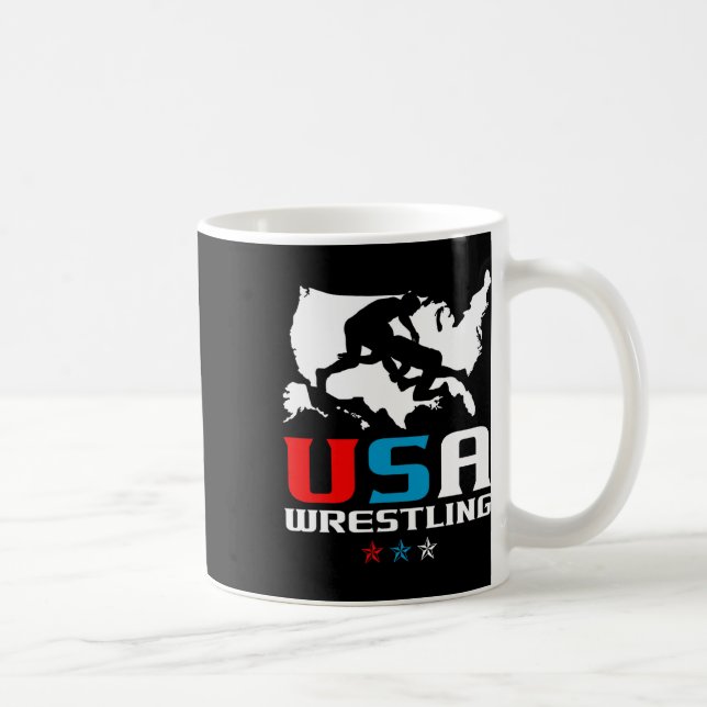 Caneca De Café Dia da Independência Luta Americana (Direita)