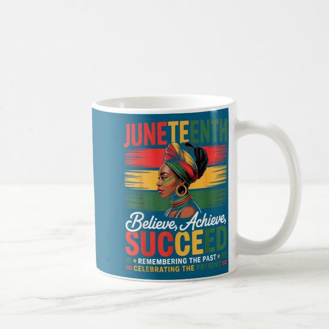 Caneca De Café Dia da liberdade Juneteenth orgulho negro poder da (Direita)