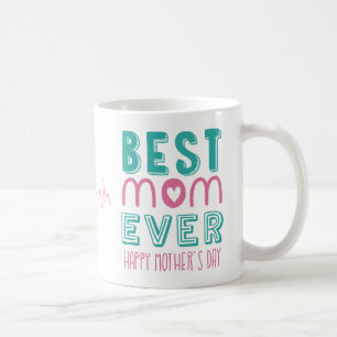 Caneca De Café Dia da mãe Clássica Mug, 11 oz