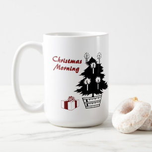 Caneca De Café Dia da Manhã de Natal