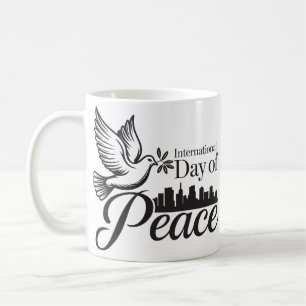 Caneca De Café Dia da Paz
