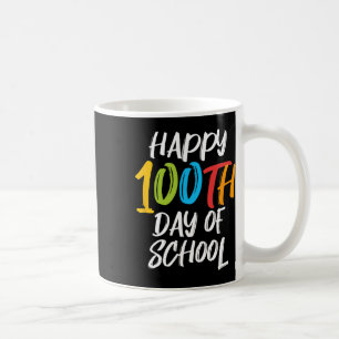 Caneca De Café Dia Da Professora Meninas Meninas Feliz 100 Da