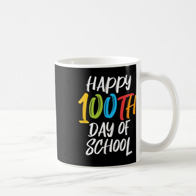 Caneca De Café Dia Da Professora Meninas Meninas Feliz 100 Da (Direita)