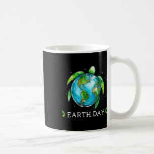 Caneca De Café Dia da Terra 2025 Restaurar a Tartaruga do Mar Ter