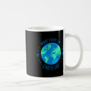 Caneca De Café Dia da Terra Cura Todos os Dias
