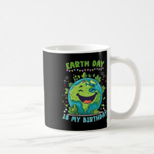 Caneca De Café Dia da Terra É Meu Aniversário do Dia da Terra Eng