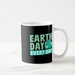 Caneca De Café Dia da Terra Todo Dia Salvar o Envir para Conserva