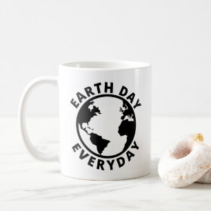 Caneca De Café Dia da Terra Todos os Dias - Dia da Terra 2022