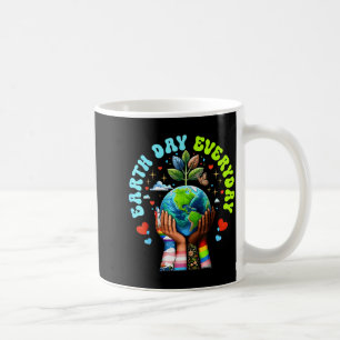 Caneca De Café Dia da Terra Todos os Dias Proteja o Nosso Planeta