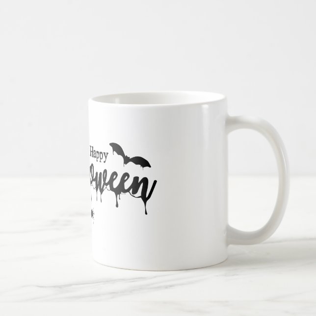 Caneca De Café Dia das Bruxas  (Direita)