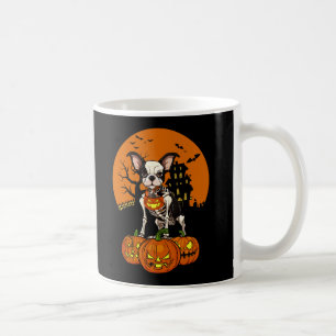 Caneca De Café Dia das Bruxas de Boston Terrier Dog