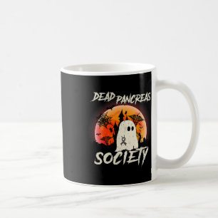 Caneca De Café Dia das Bruxas do Morto de Consciência da Diabetes