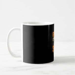 Caneca De Café Dia das Bruxas Me Dê Doce Gato Assustador