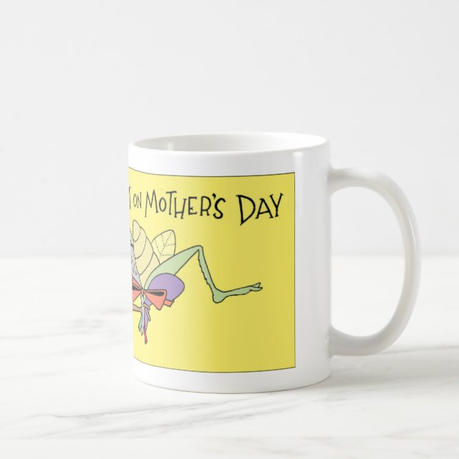 Caneca De Café Dia das mães da aranha (Direita)