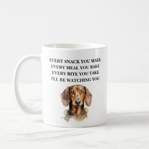 Caneca De Café Dia das Mães Divertido – “Cada lanche que você faz