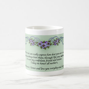 Caneca De Café Dia das mães do amor perfeito