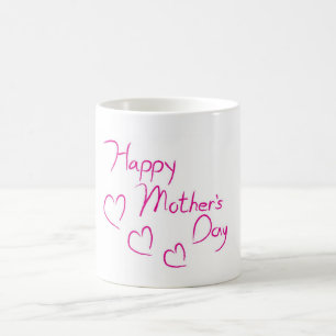 Caneca De Café Dia das mães feliz