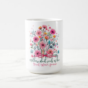 Caneca De Café Dia das Mães Floral Bonito