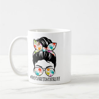 Caneca De Café Dia Das Mulheres Professora De Creche Vida Coque D