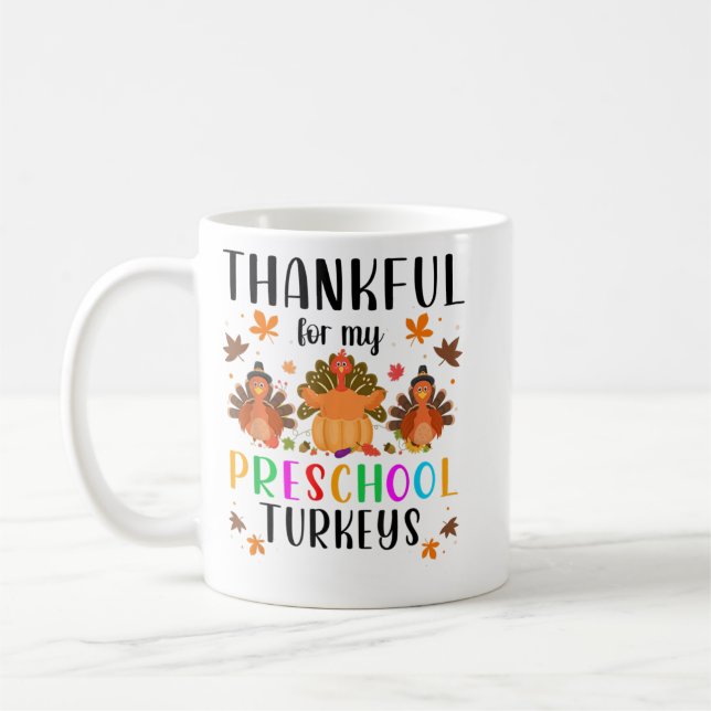 Caneca De Café Dia de Ação de Graças A Turquia Me Engole Engolir  (Esquerda)