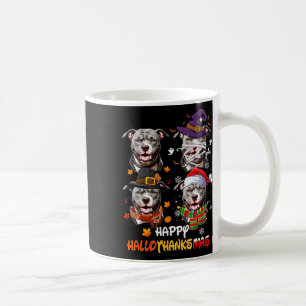 Caneca De Café Dia de Ação de Graças do Dia das Bruxas do Cachorr