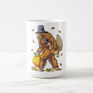 Caneca De Café Dia de Ação de Graças Pumpkin Turco Pumpkin