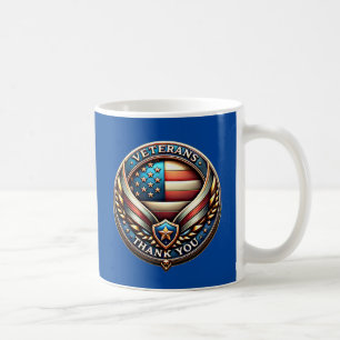 Caneca De Café Dia de Agradecimento ao Veterano