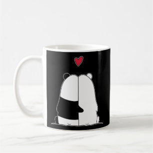 Caneca De Café Dia de Amar Urso Polar de Panda