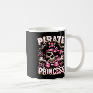 Caneca De Café Dia de as Bruxas engraçado Costume Pirate Princess