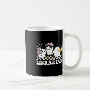 Caneca De Café Dia de as Bruxas engraçado de Leitura do Livro Fan