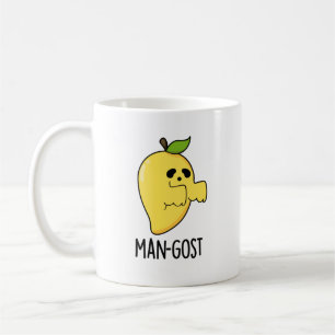 Caneca De Café Dia de as Bruxas engraçado de Mango Fruta Fantasma