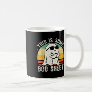 Caneca De Café Dia de as Bruxas engraçado Fantasma Vintage Mens M