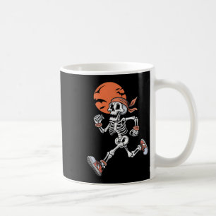 Caneca De Café Dia de as Bruxas engraçado Skeletroga Homens Mulhe