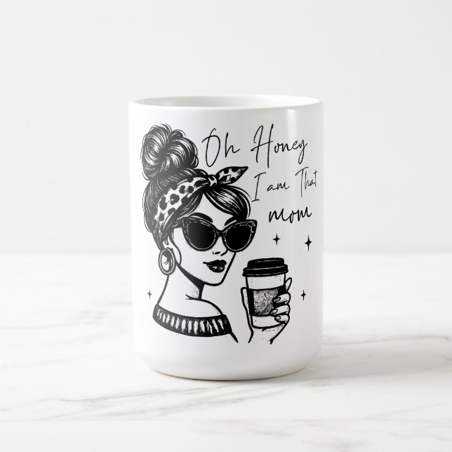 Caneca De Café Dia de as mães (Centro)