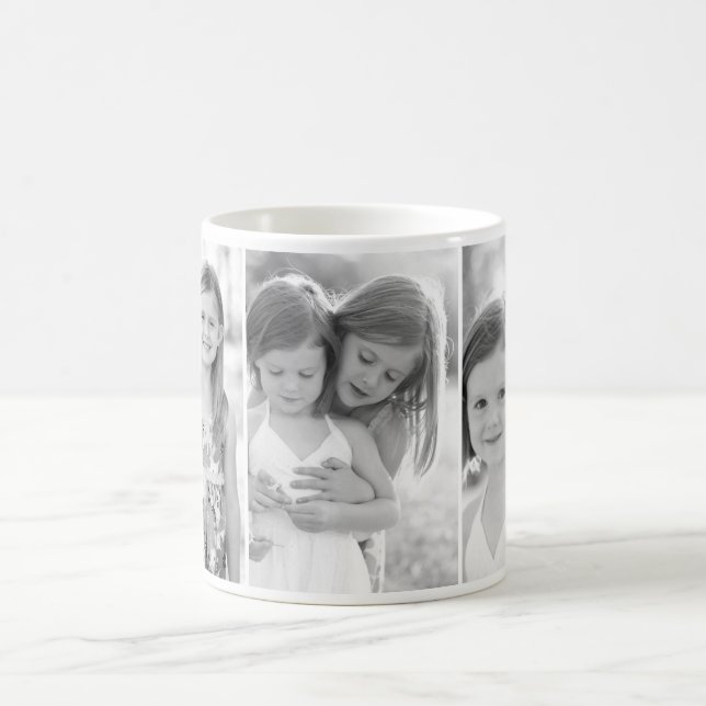 Caneca De Café Dia de as mães 3 Photo Mug (Centro)