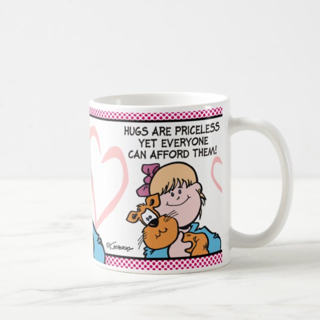 Caneca De Café Dia de as mães - Abraços Inúteis (Direita)